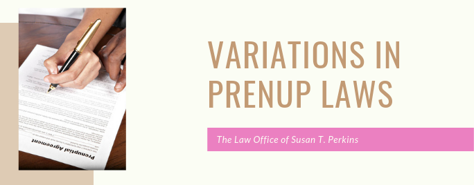 Variations in Prenup Laws (1)
